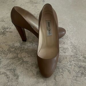 Nude Jimmy Choo pumps